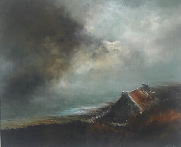 'Approaching Storm, Islay' by artist Alison Lyon